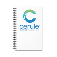 Load image into Gallery viewer, Cerule Spiral Notebook - Ruled Line (EU)