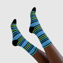 Load image into Gallery viewer, Cerule Socks - Stripes (EU)