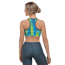 Charger l'image dans la galerie, Brassière de sport Cerule - Femme - Bleu/Vert (EU)