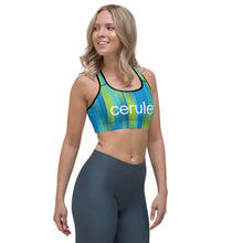 Charger l'image dans la galerie, Brassière de sport Cerule - Femme - Bleu/Vert (EU)