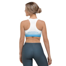 Charger l'image dans la galerie, Brassière de sport Cerule - Femme - Bleu/Blanc dégradé (EU)