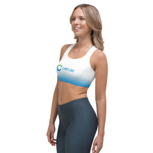 Charger l'image dans la galerie, Brassière de sport Cerule - Femme - Bleu/Blanc dégradé (EU)