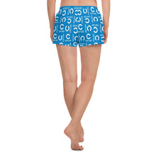 Load image into Gallery viewer, Women's "Cerule Blue" Athletic Short Shorts (EU)