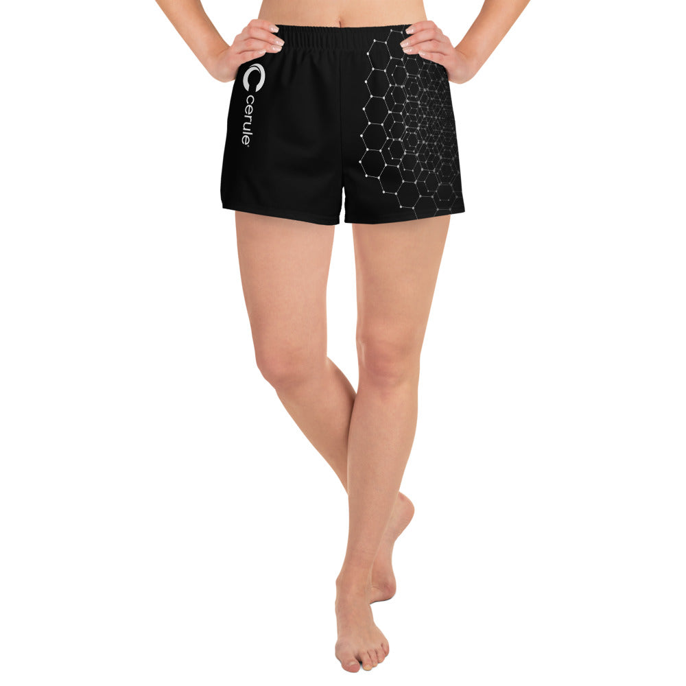 Women's Cerule Black - Athletic Short Shorts (EU)