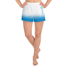 Charger l'image dans la galerie, Short athlétique court - Femme - Bleu/Blanc dégradé