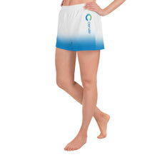 Charger l'image dans la galerie, Short athlétique court - Femme - Bleu/Blanc dégradé