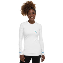 Charger l'image dans la galerie, Sous pull sport - Manches longues - Femme - Blanc (EU)