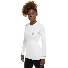 Charger l'image dans la galerie, Sous pull sport - Manches longues - Femme - Blanc (EU)