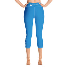 Load image into Gallery viewer, Cerule Yoga Capri Leggings - Blue (EU)
