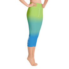 Charger l'image dans la galerie, Legging court de yoga - Femme - Couleurs dégradé (EU)
