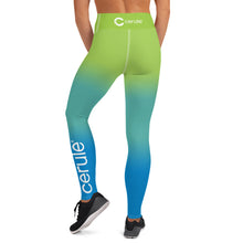 Charger l'image dans la galerie, Legging Yoga Femme - Bleu/Vert (EU)