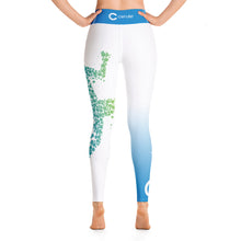 Charger l'image dans la galerie, Leggings de yoga - Femme - Bleu/Blanc dégradé (EU)