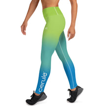 Charger l'image dans la galerie, Legging Yoga Femme - Bleu/Vert (EU)