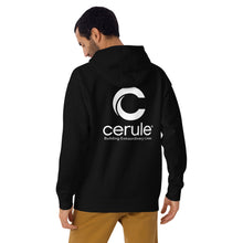 Load image into Gallery viewer, Cerule Unisex hoodie - Black (EU)
