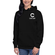 Load image into Gallery viewer, Cerule Unisex hoodie - Black (EU)
