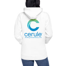 Load image into Gallery viewer, Cerule Unisex hoodie - White (EU)