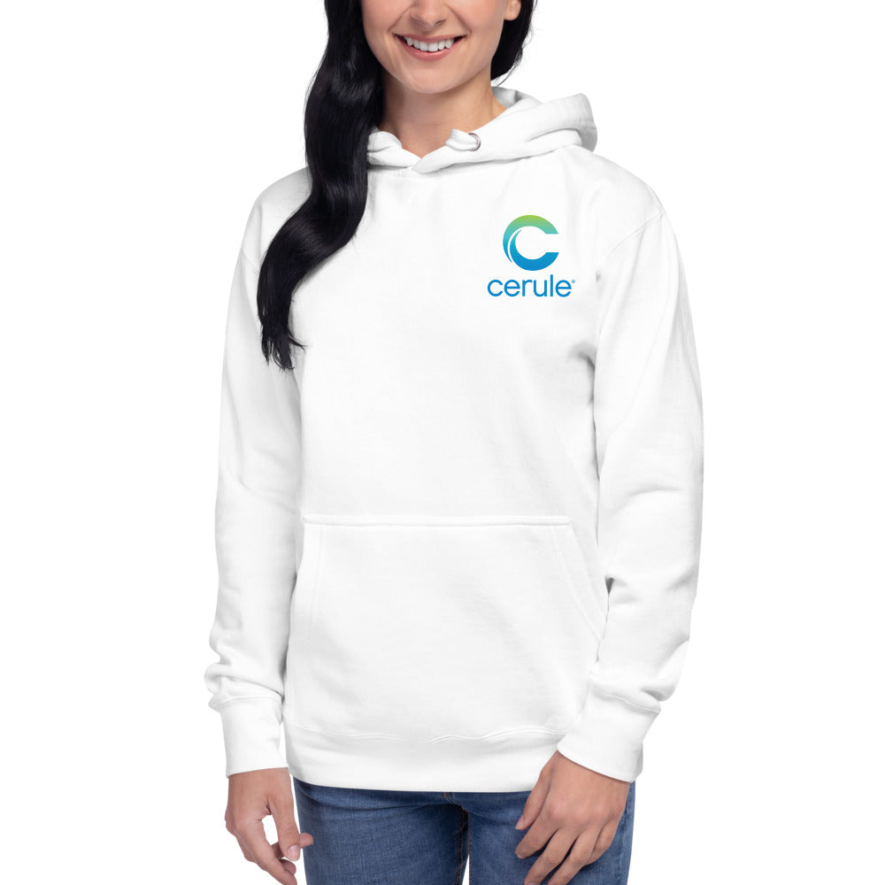 Cerule Unisex hoodie - White (EU)