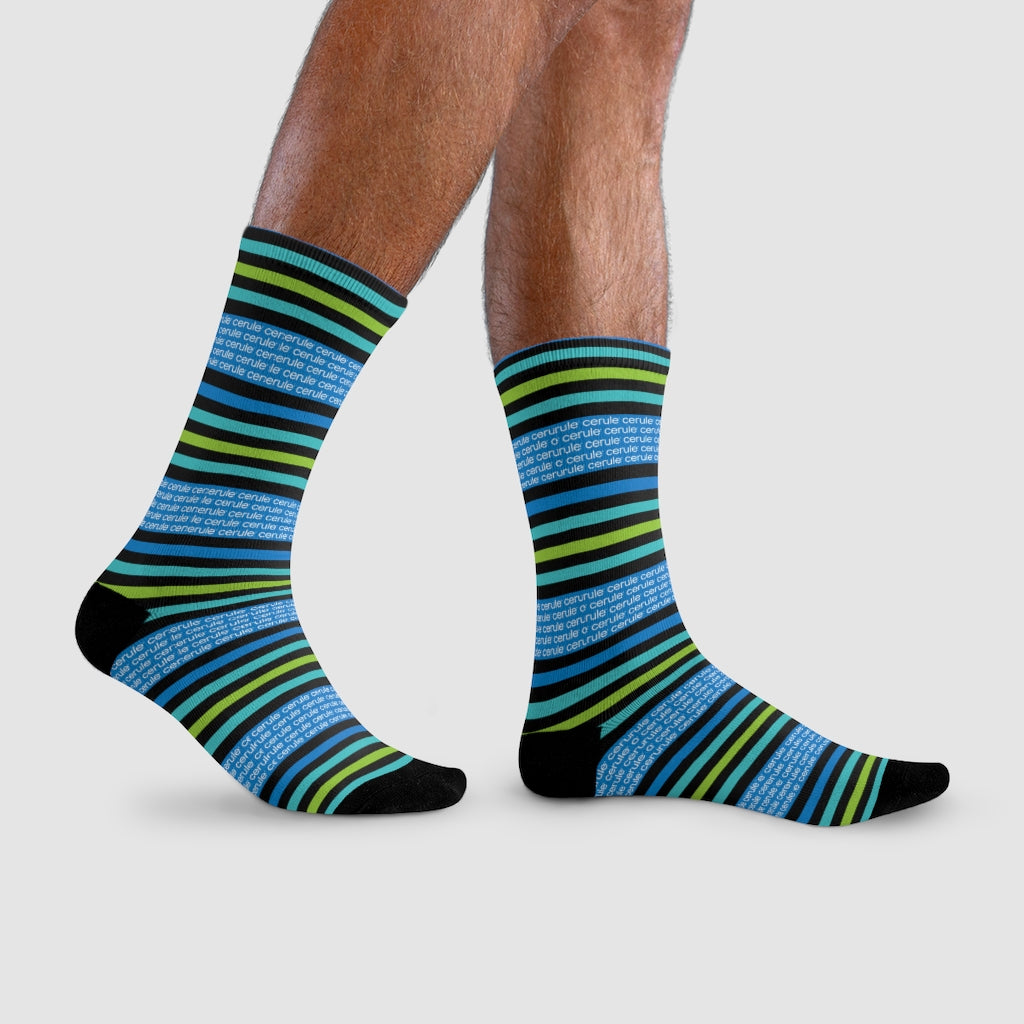 Cerule Socks - Stripes (EU)