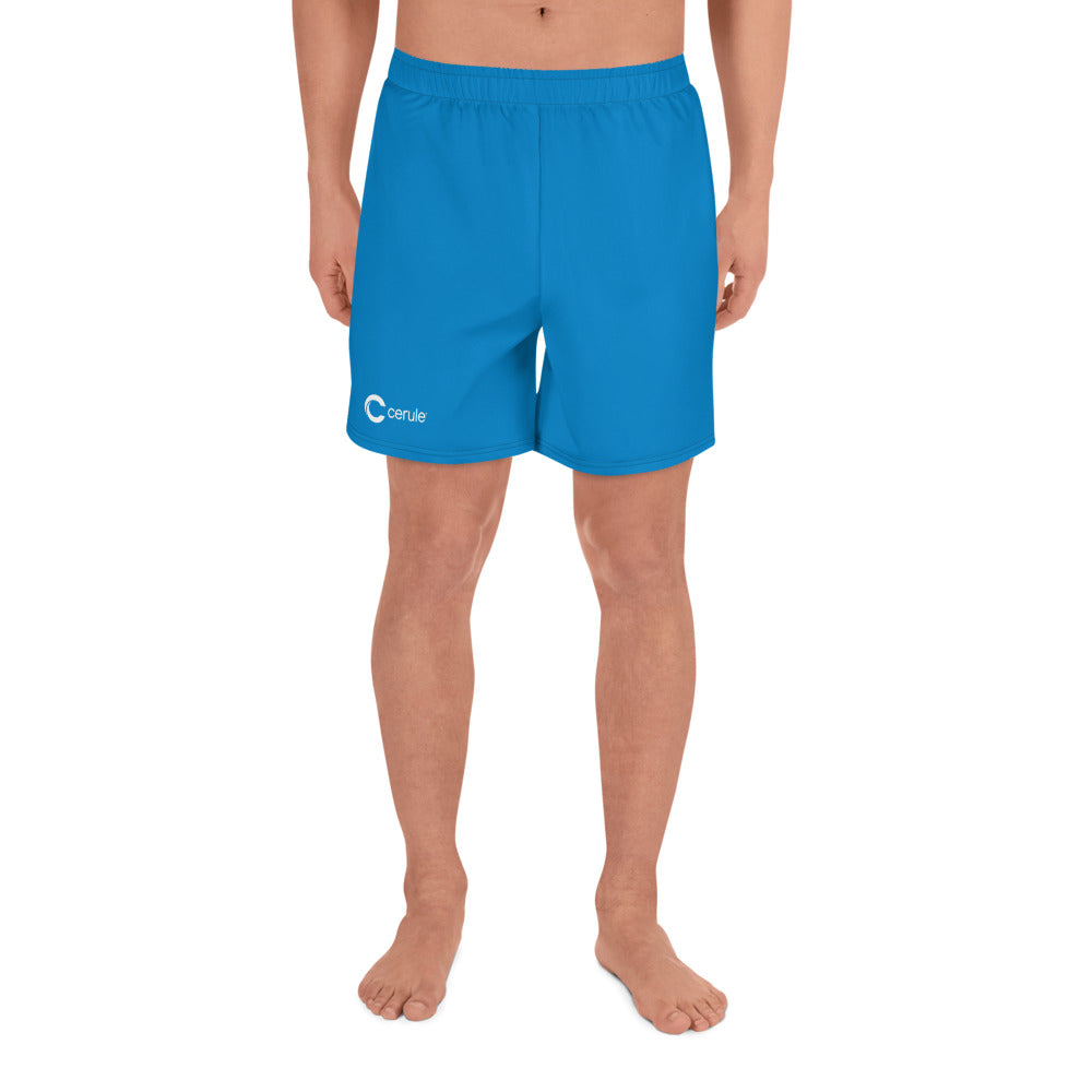 Men's Athletic Long Shorts - Blue (EU)