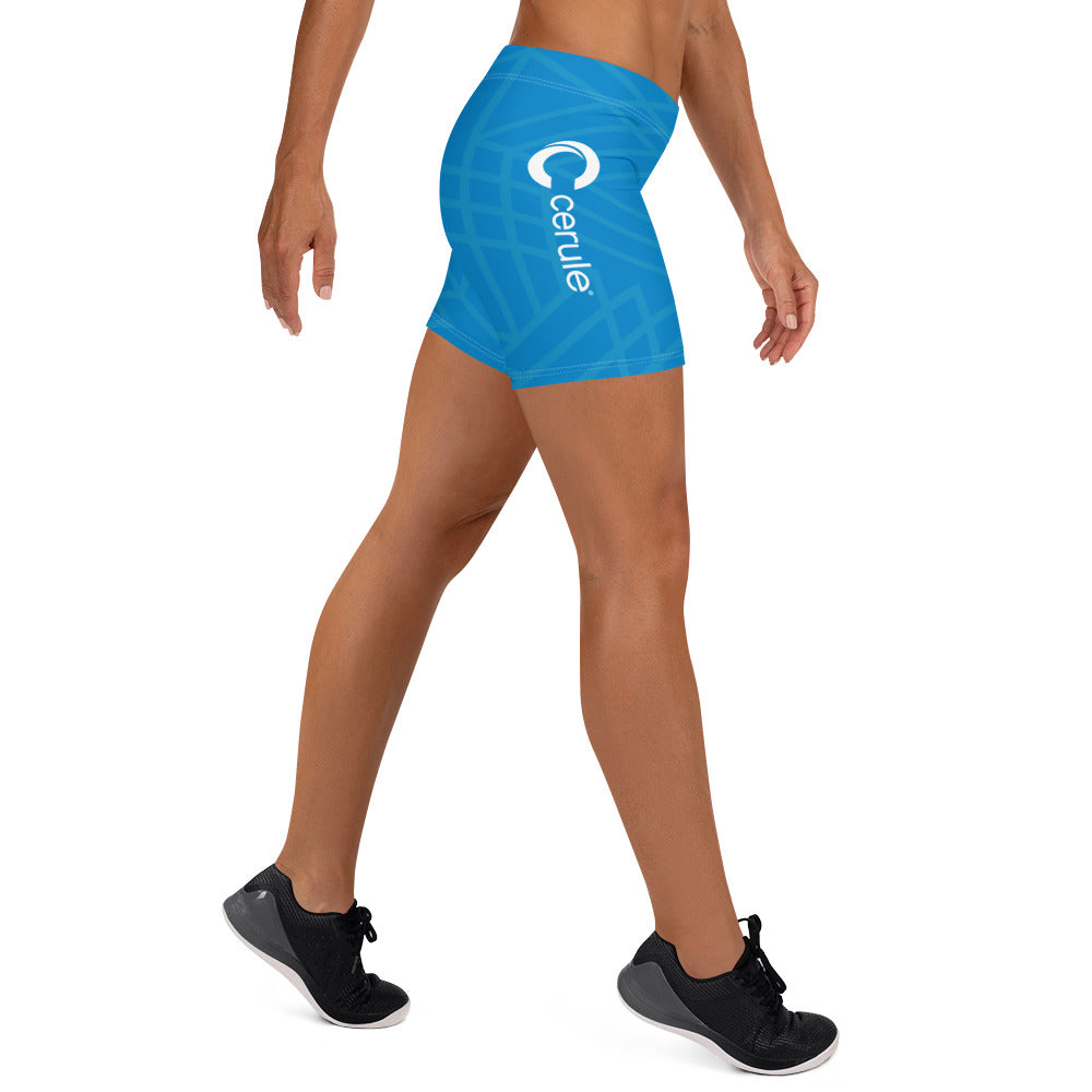 Women's Cerule Blue Shorts (EU)