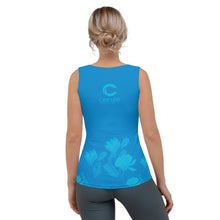 Load image into Gallery viewer, Women&#39;s &quot;Cerule Blue&quot; Tank Top (EU) (ENGLISH)
