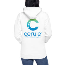 Load image into Gallery viewer, Cerule Unisex hoodie - White (EU)
